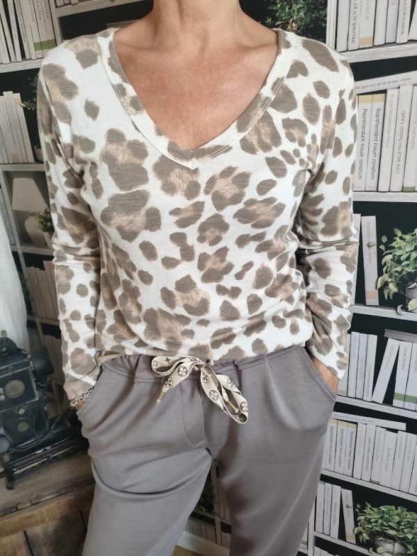 Tee-shirt léopard