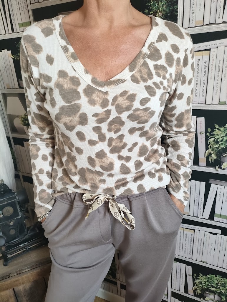 Tee-shirt léopard