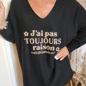 Pull grande taille