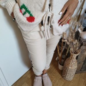 Gilet rose