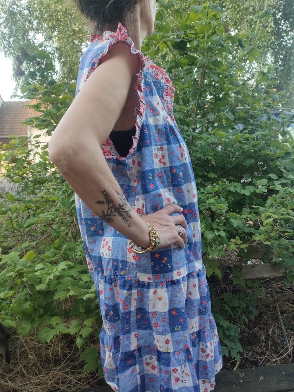 Marina robe carreaux – Image 4