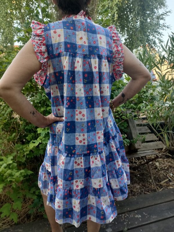 Marina robe carreaux – Image 3