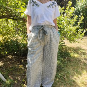 Pantalon vichy
