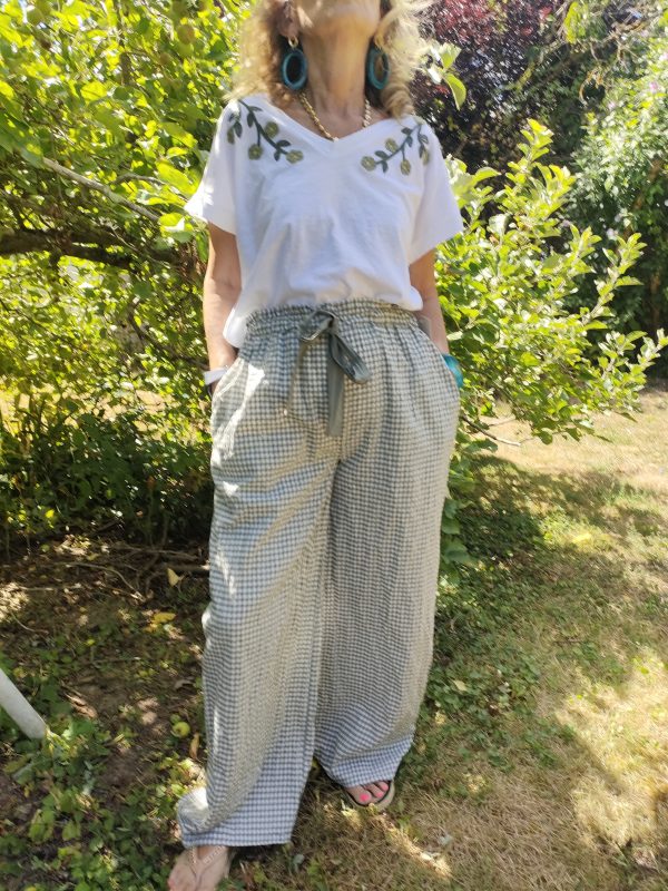 Pantalon vichy